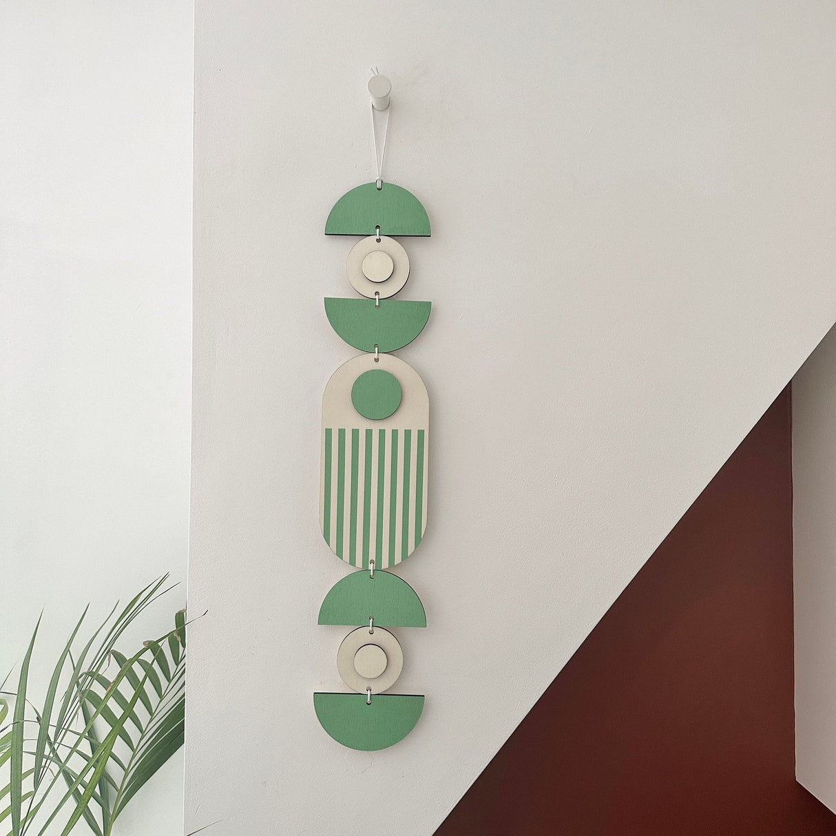 Bright Pastel Geometric Wall Hangings