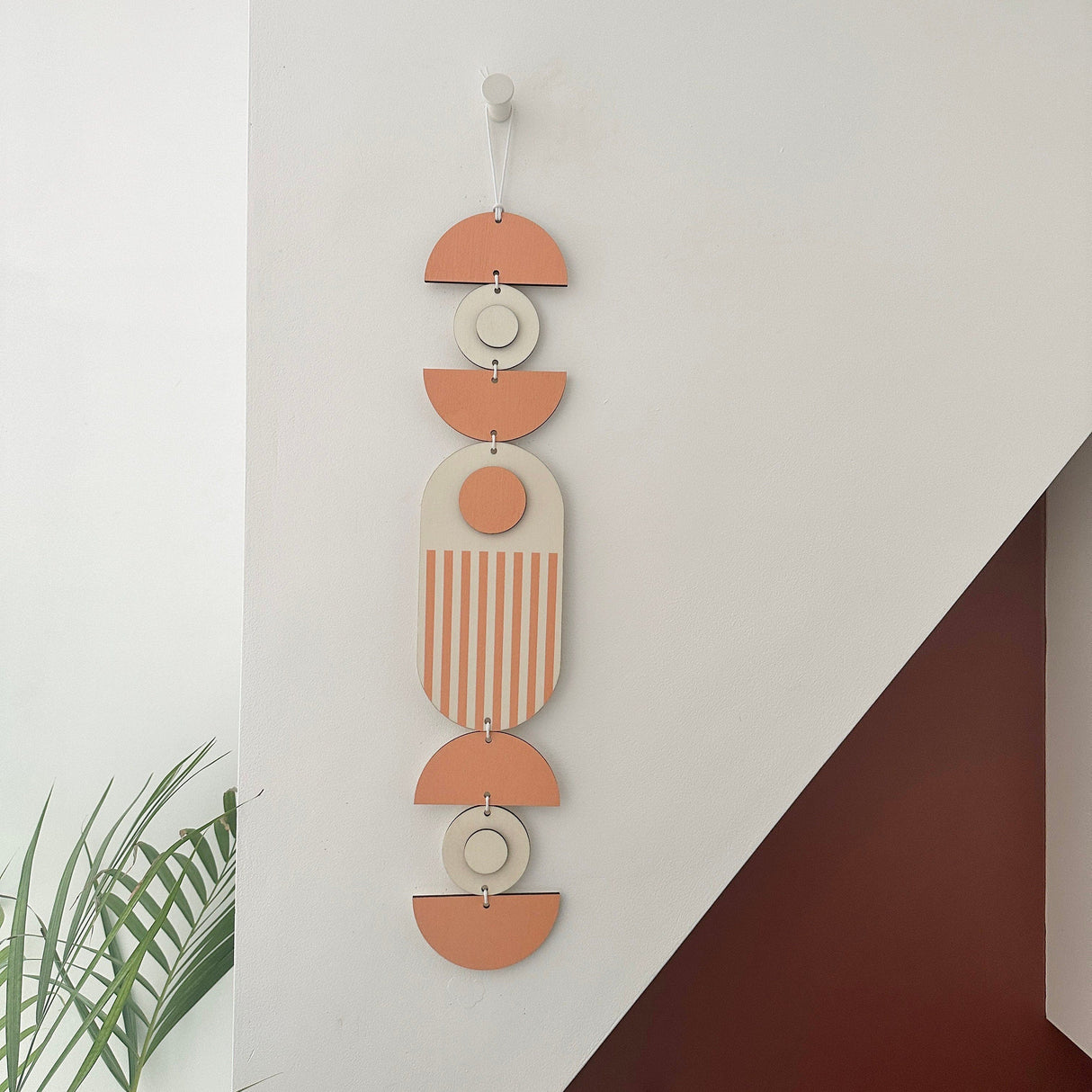 Bright Pastel Geometric Wall Hangings