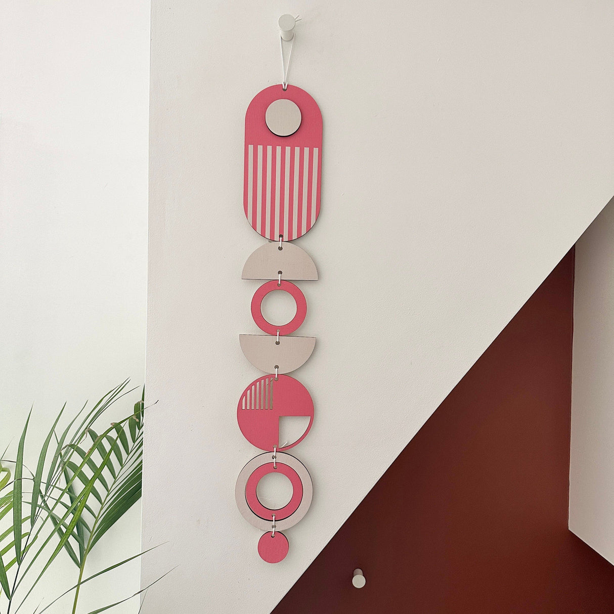 Bright Geometric Wall Art | Colourful Wall Hanging Decor