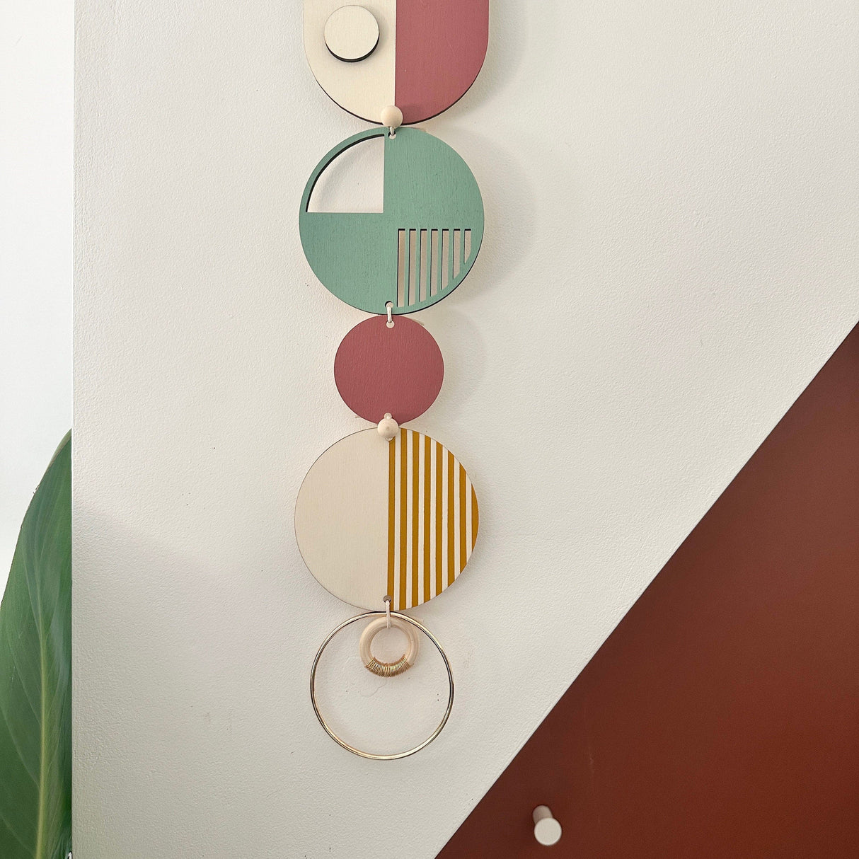 Modern Wall Art - Geometric Wood Artwork