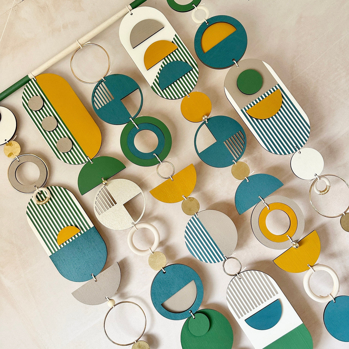 Bauhaus Geometric Wall Art | Contemporary Wall Sculpture