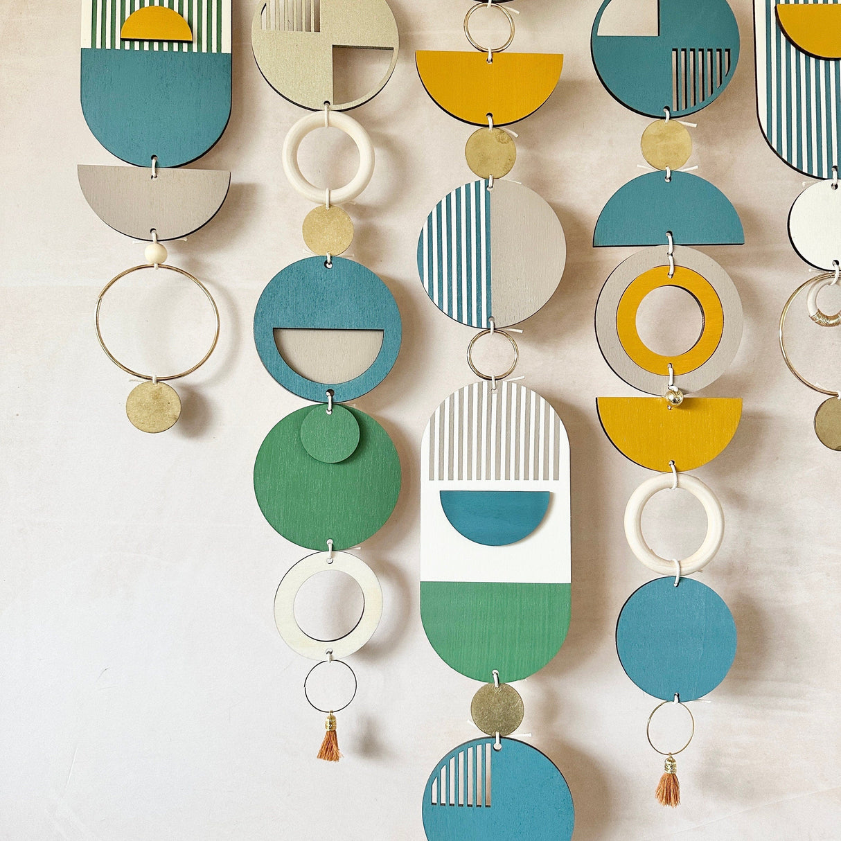 Bauhaus Geometric Wall Art | Contemporary Wall Sculpture