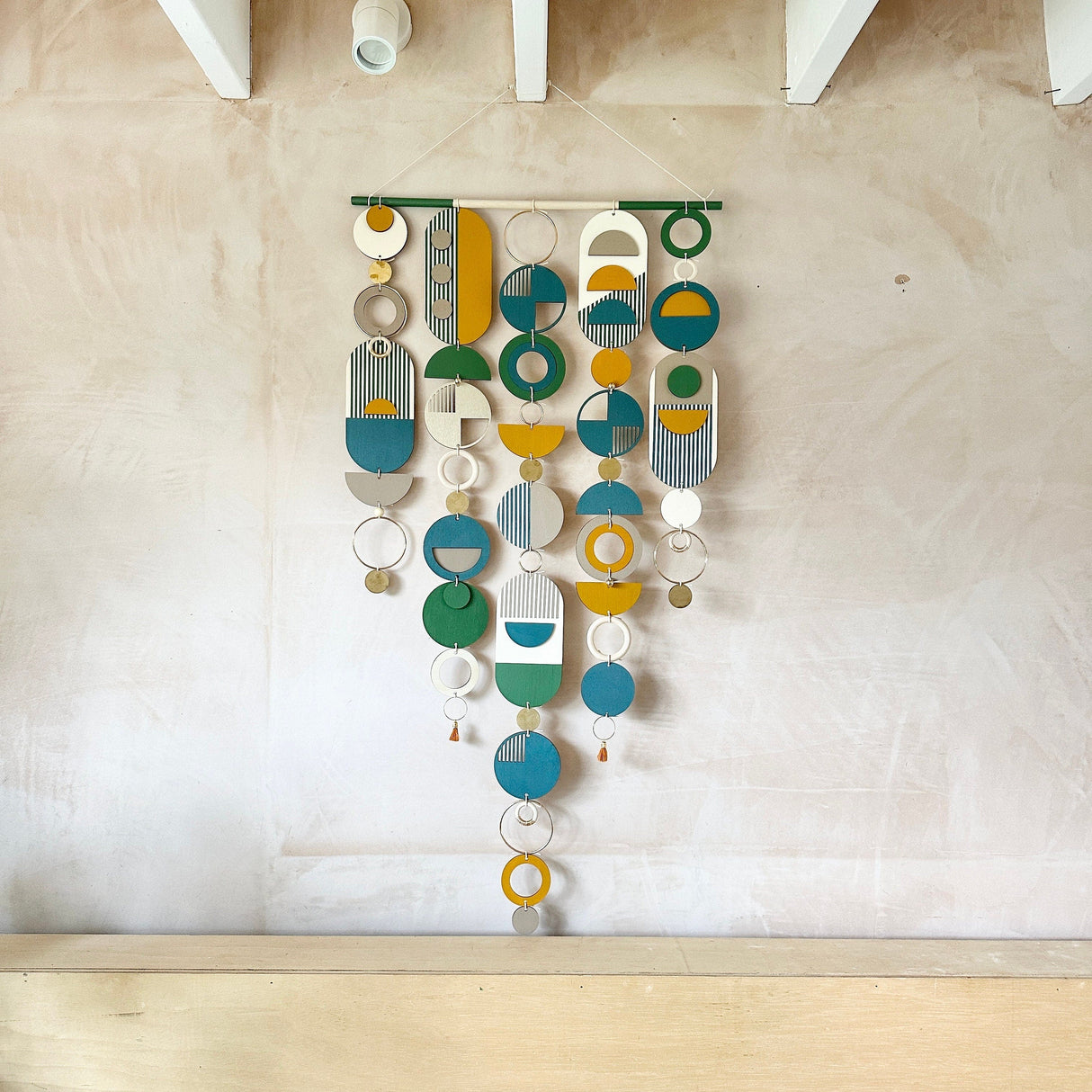 Bauhaus Geometric Wall Art | Contemporary Wall Sculpture