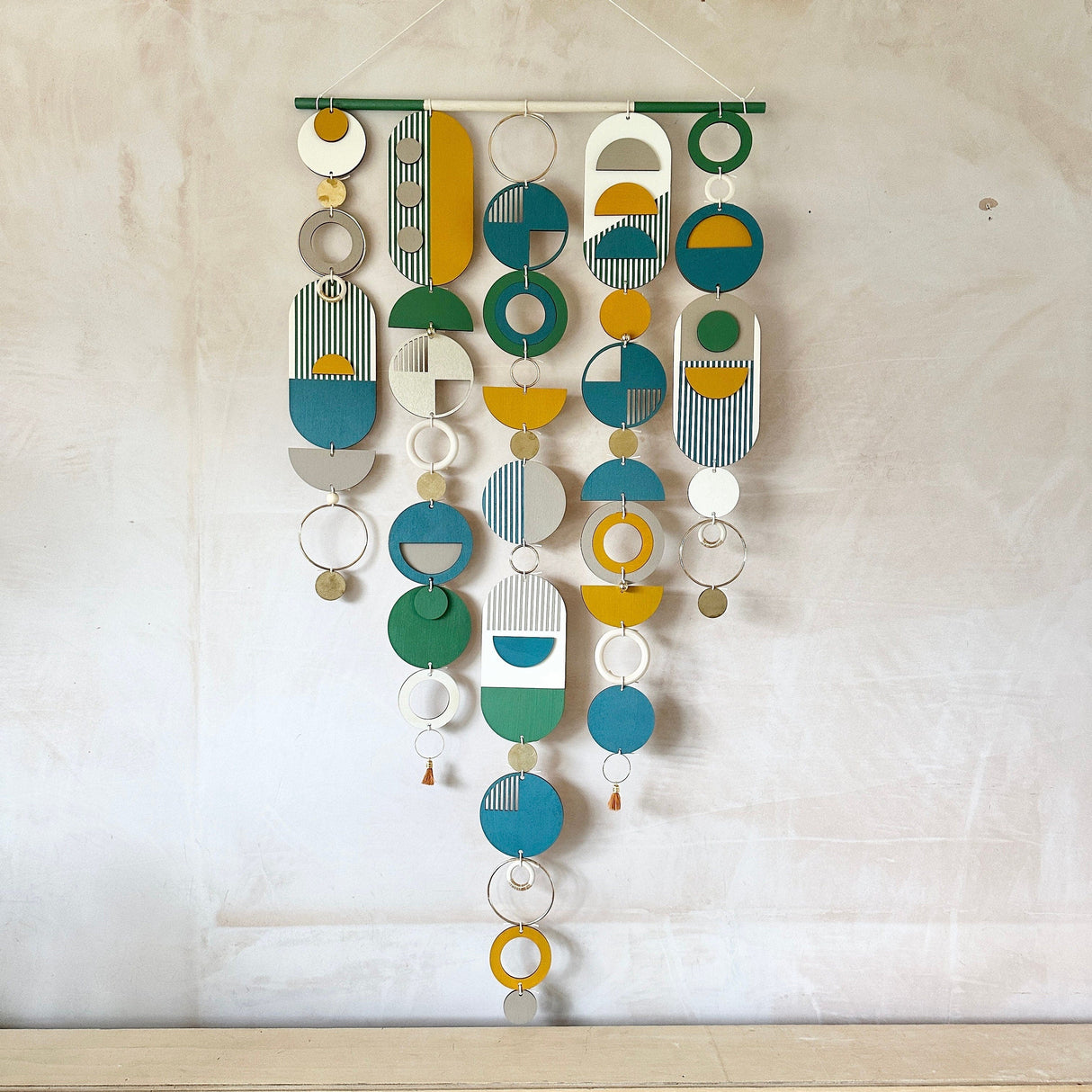 Bauhaus Geometric Wall Art | Contemporary Wall Sculpture