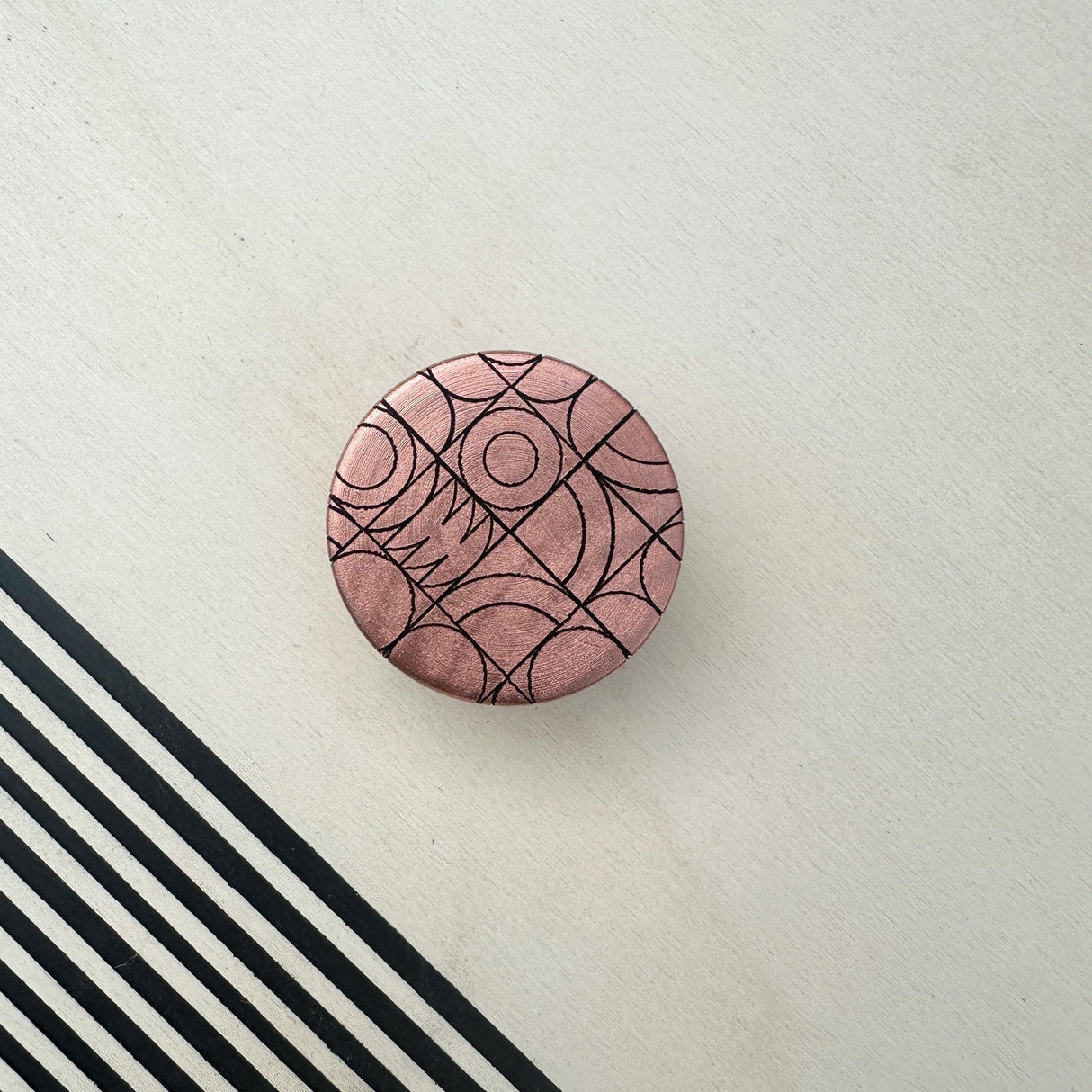 Geometric Pattern Decorative Wall Wooden Hook