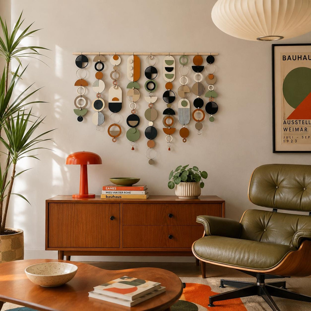 Modern Geometric Wall Art | Large Centrepiece Big Wall Decor