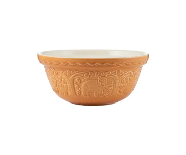 Mason Cash In The Forest Bear Ochre Mixing Bowl S24, 24cm