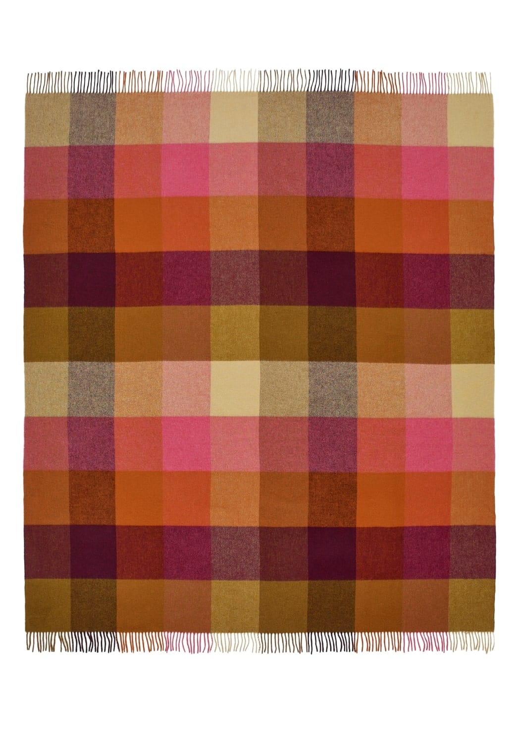 Casa by Josephine Jenno Ivy's Autumn Spice Plaid Throw