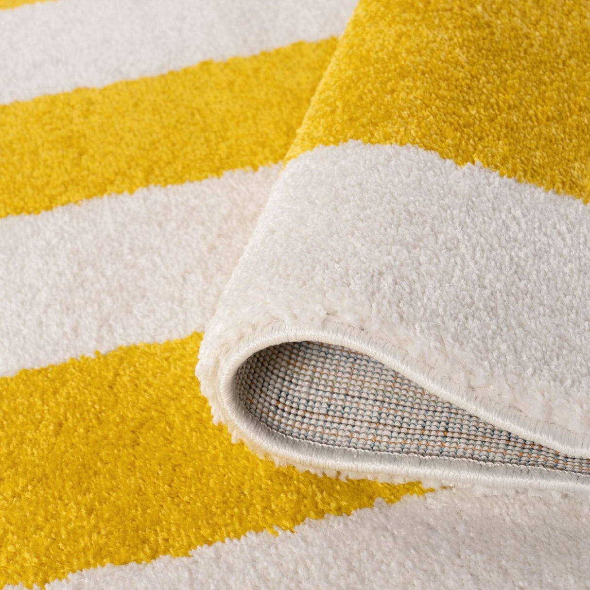 The Rugs Joli Geometric Yellow White Rug