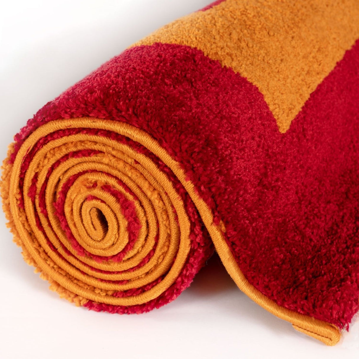 The Rugs Joli Geometric Red & Orange Rug