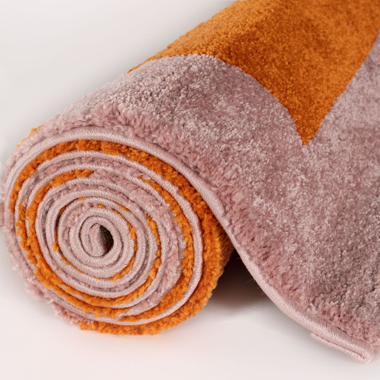 The Rugs Joli Geometric Orange & Pink Rug