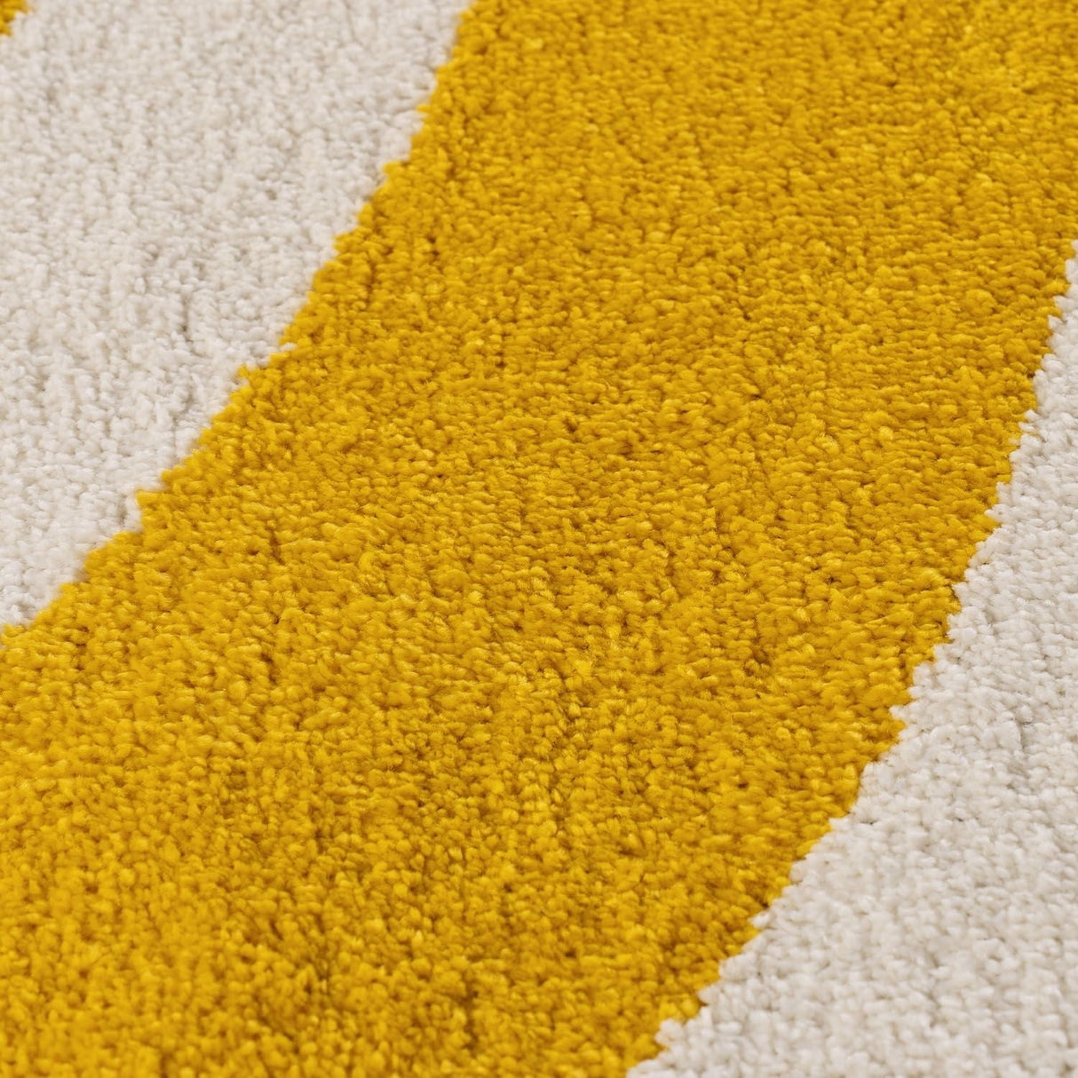 The Rugs Joli Wave Yellow & White Rug