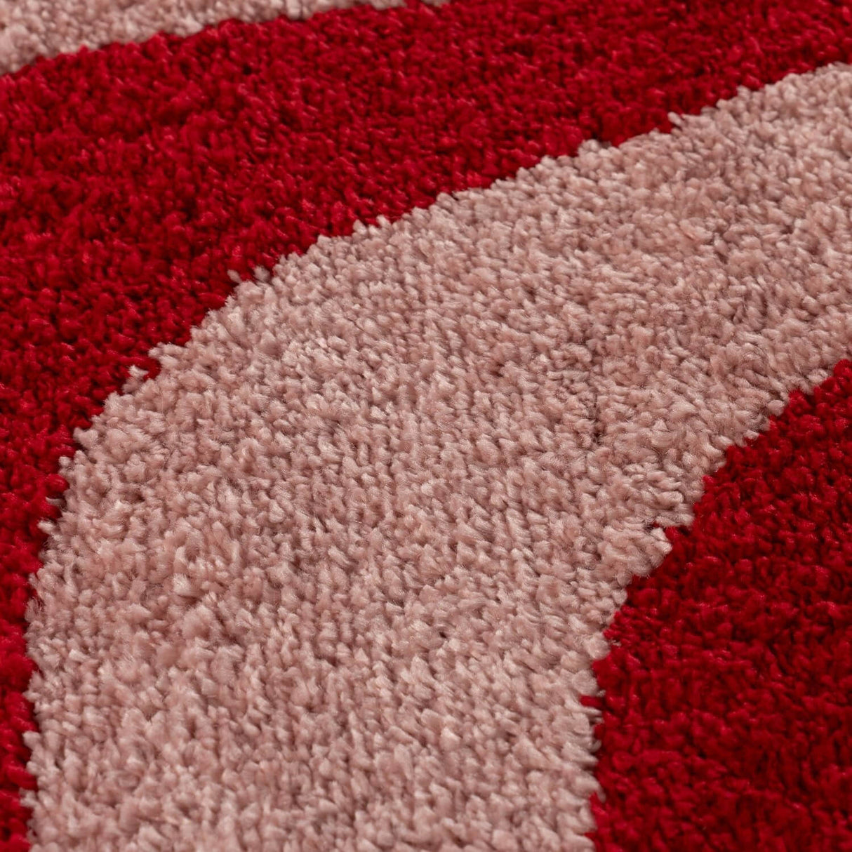 The Rugs Joli Striped Red Pink Rug