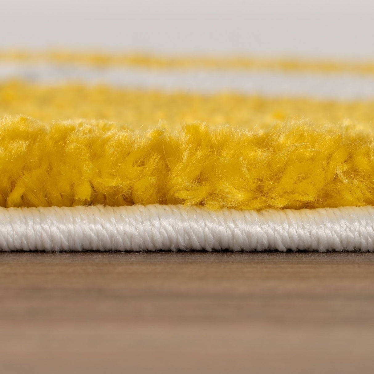 The Rugs Joli Doodle Yellow White Rug