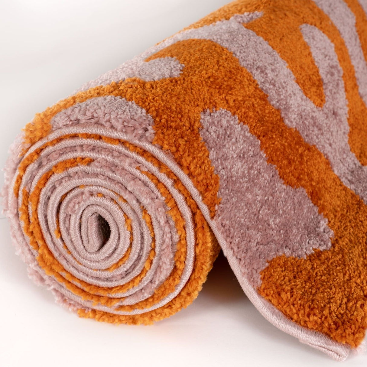 The Rugs Joli Doodle Orange Pink Rug