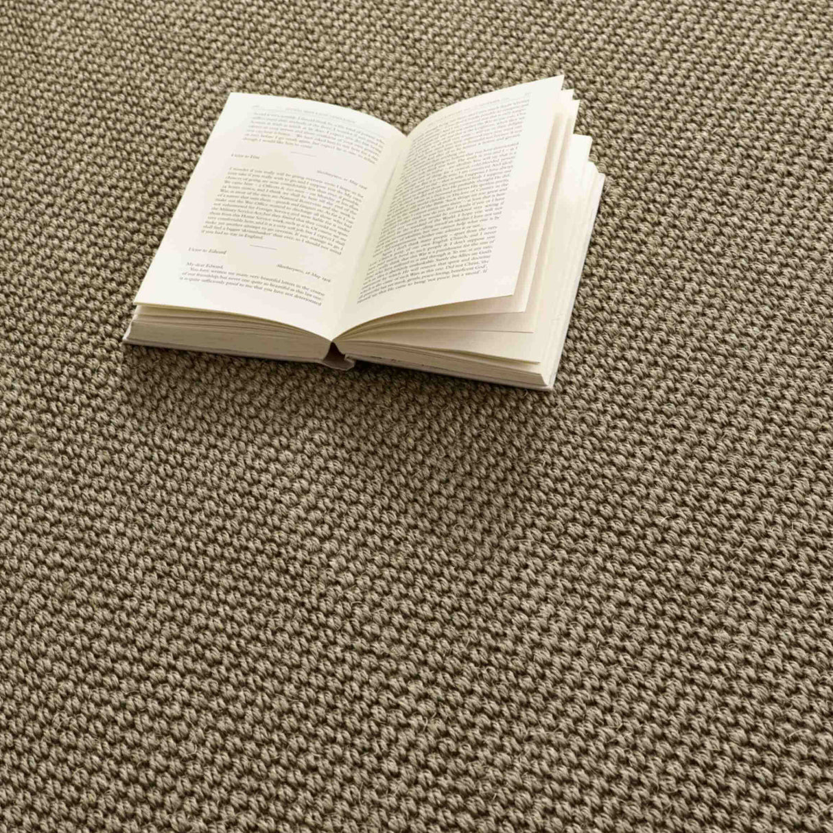 Bordered Sage Green Non-Slip Sisal Rug by The Rugs