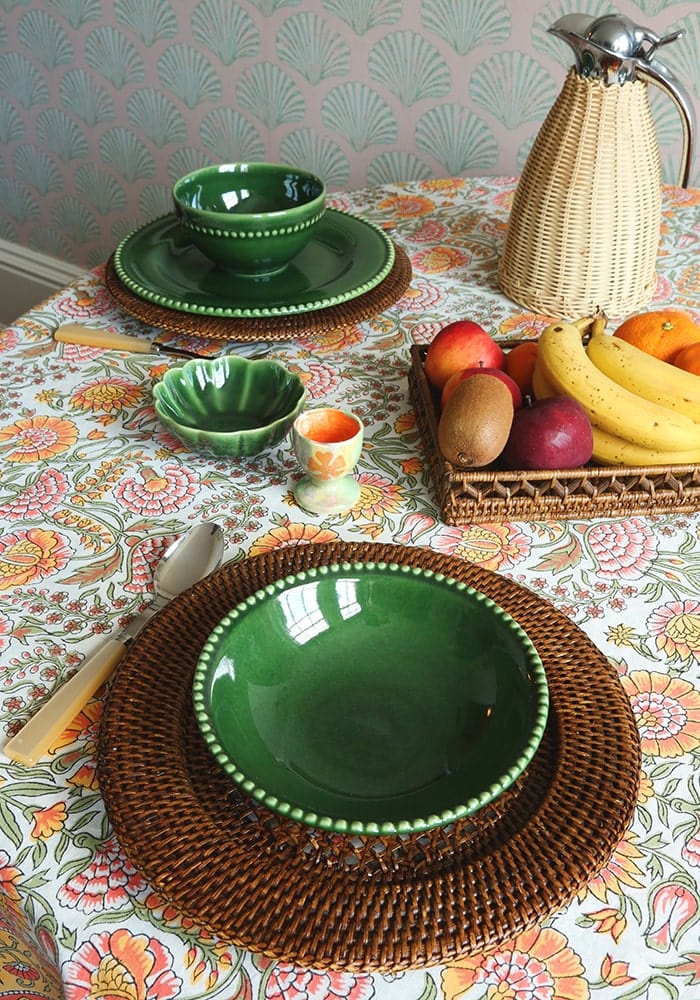 Casa by Josephine Jenno Walton & Co Juliette's Floral Tablecloth