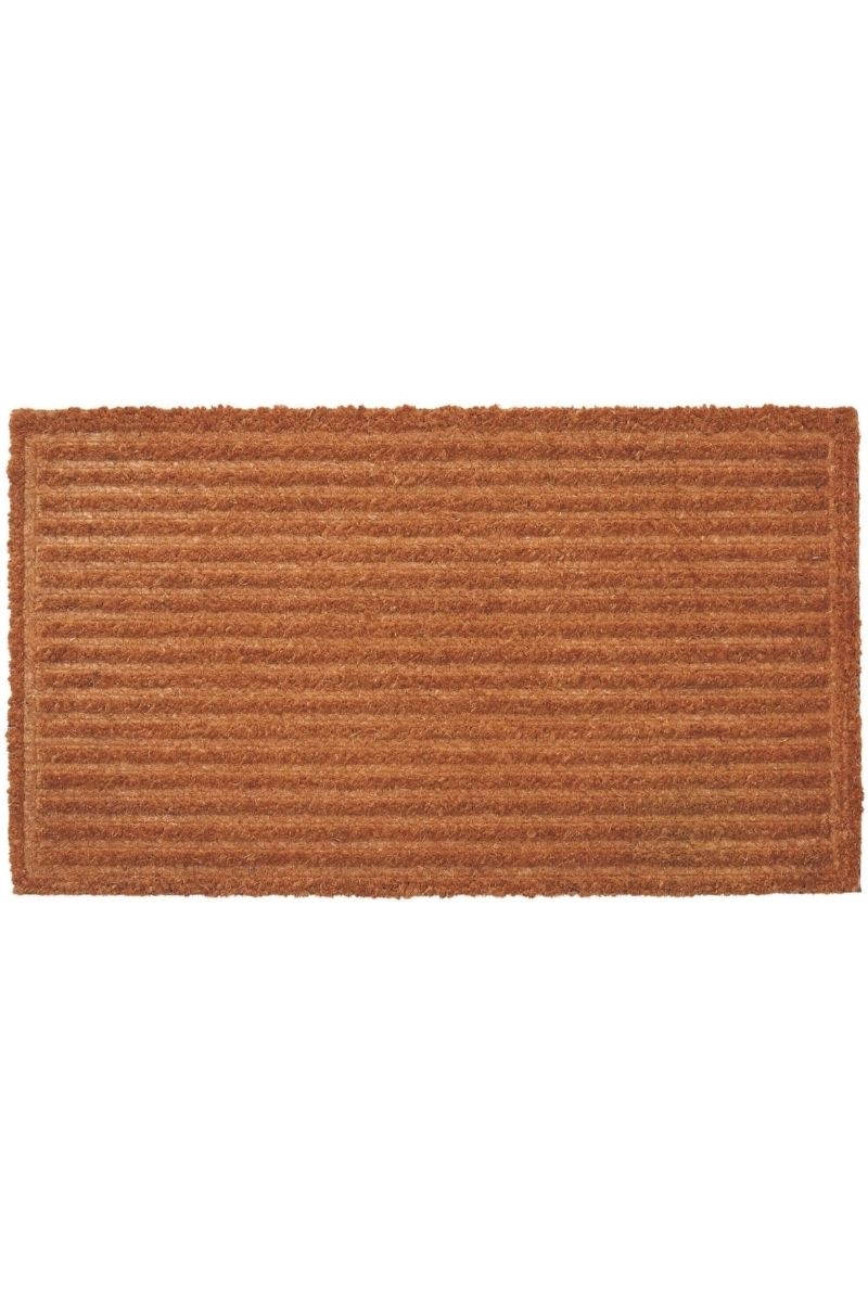 Coir Striped Pressed Mat 40×70cm | The Rugs