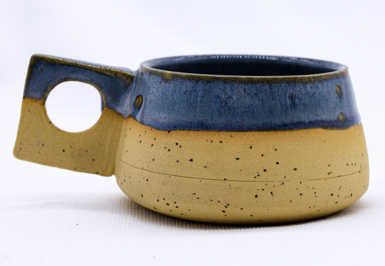 TerraBlu Formo Handmade Ceramic Stoneware Coffee Mug
