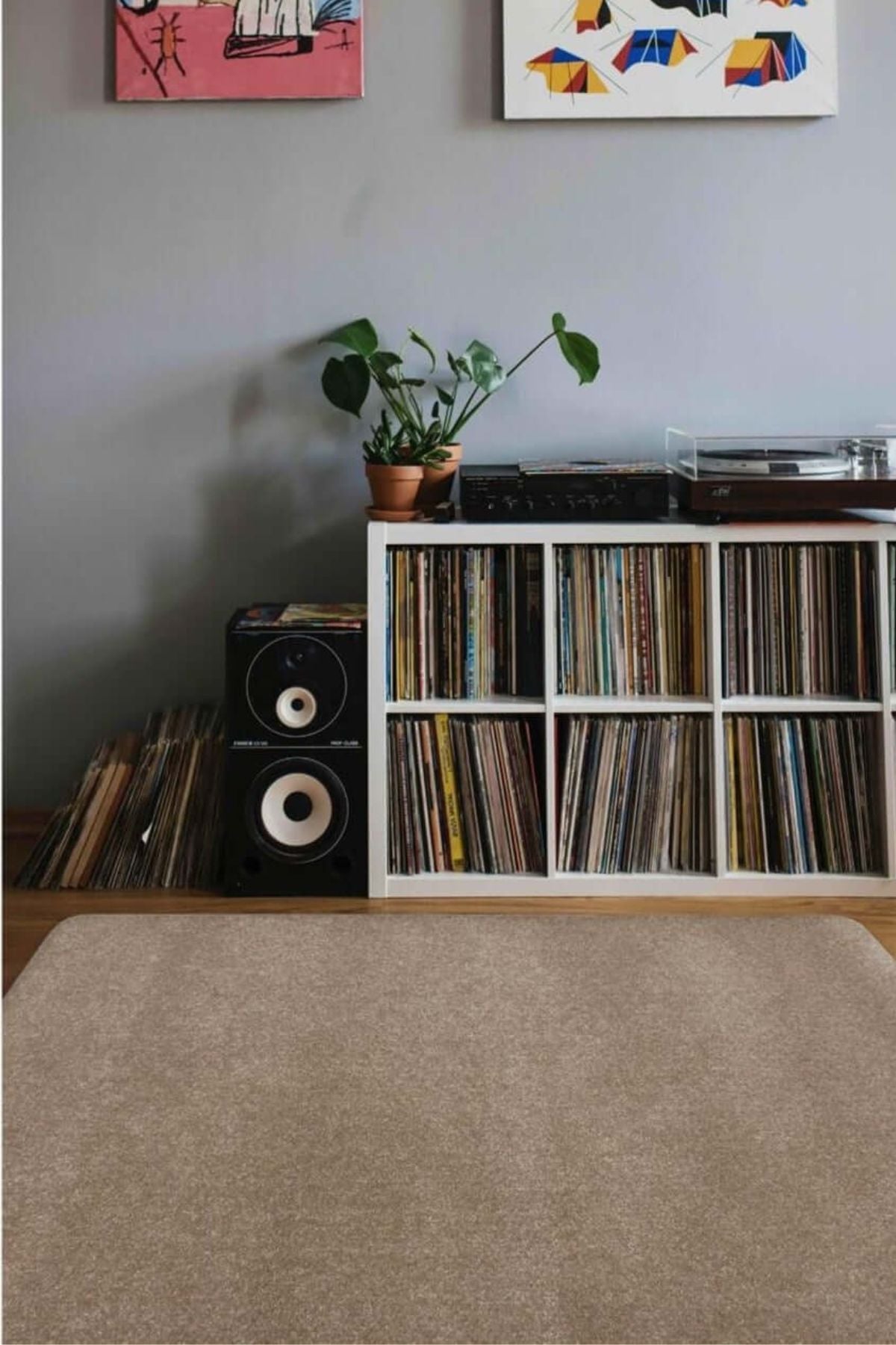 Relay Brown Recycled Low Pile Rug by The Rugs