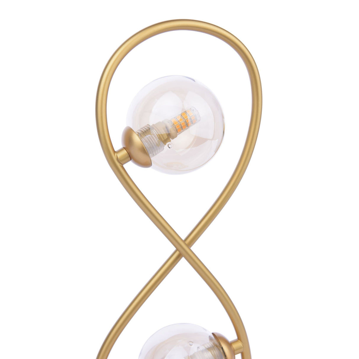Pagazzi Lena 2 Light Satin Brass Table Lamp