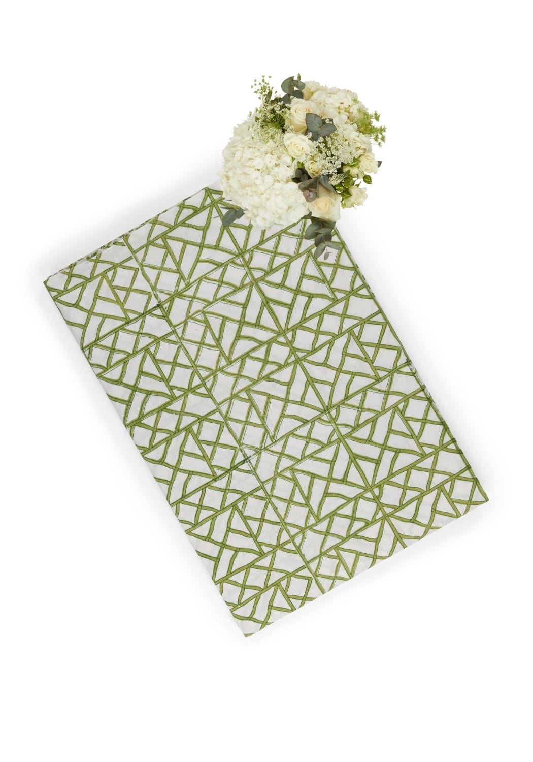 Casa by Josephine Jenno Lily's Green Bamboo Grove Tablecloth