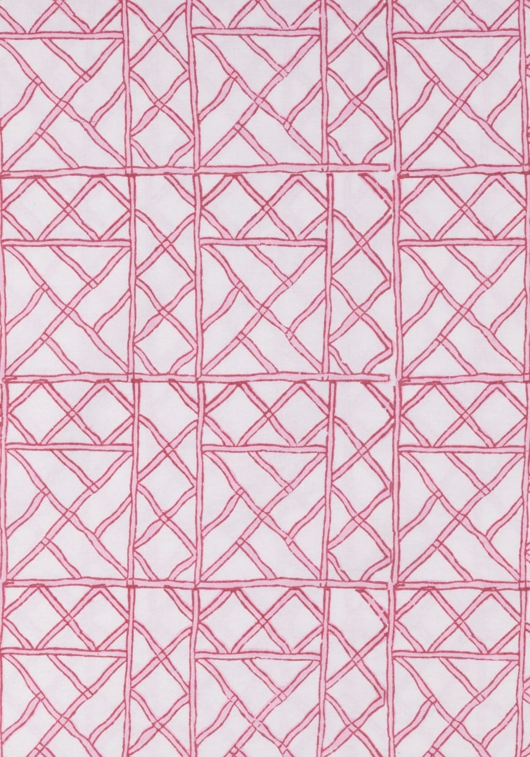 Lily's Pink Bamboo Lattice Tablecloth | Casa by Josephine Jenno