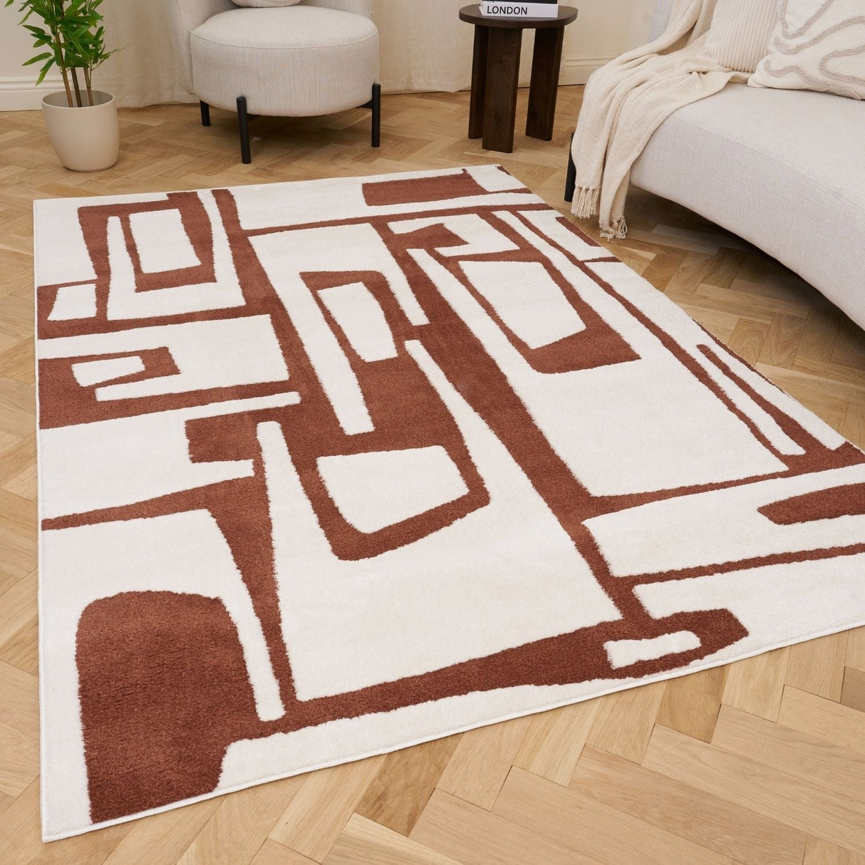 The Rugs Loft Abstract Terra Rug