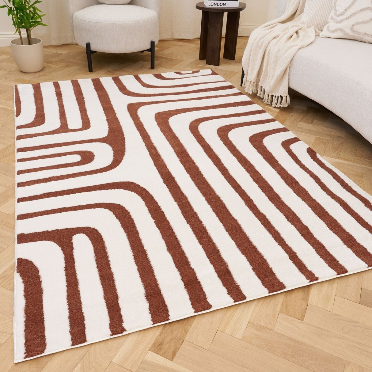The Rugs Loft Geometric Terra Rug