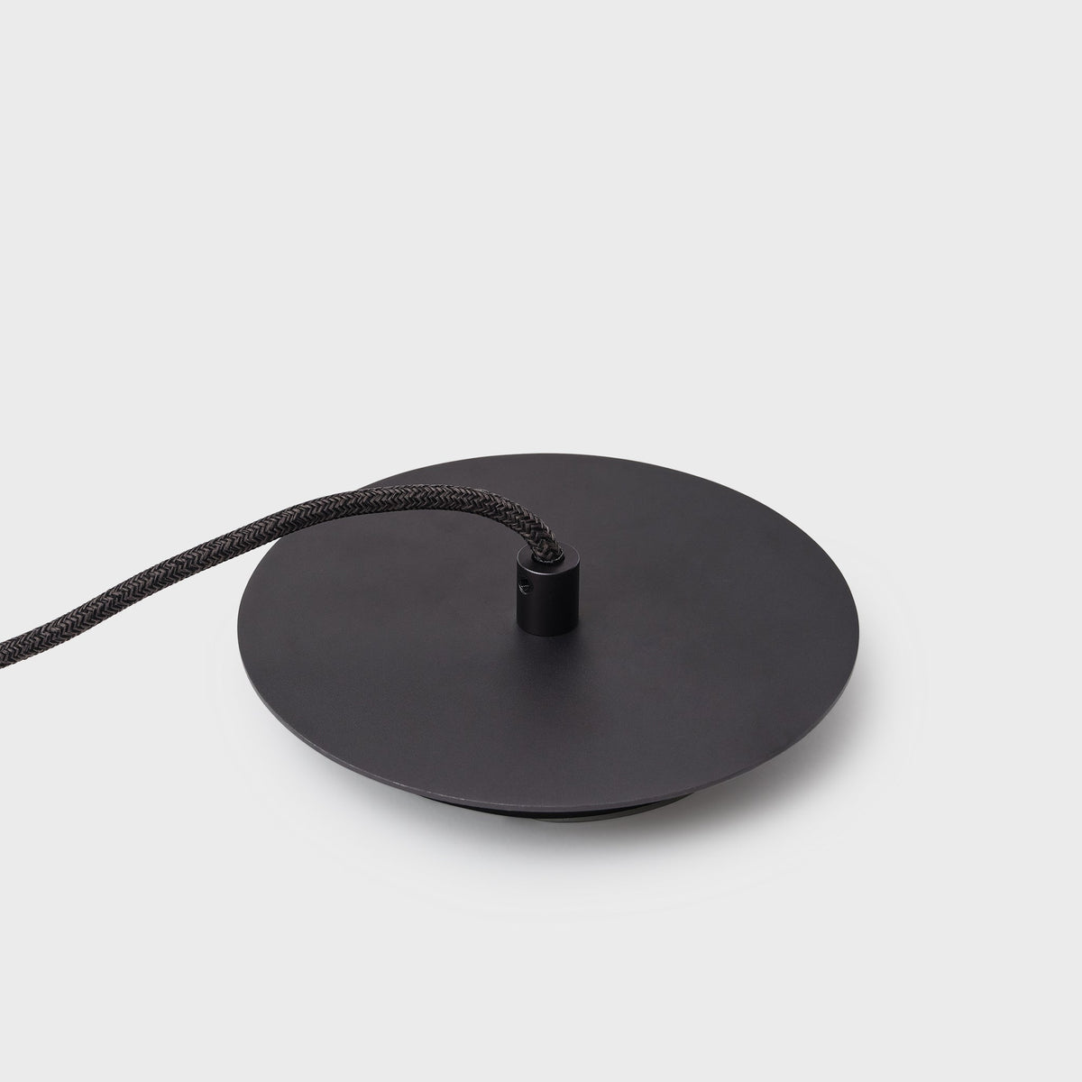 Tala Loop Single Pendant in Dark Grey with Sphere IV
