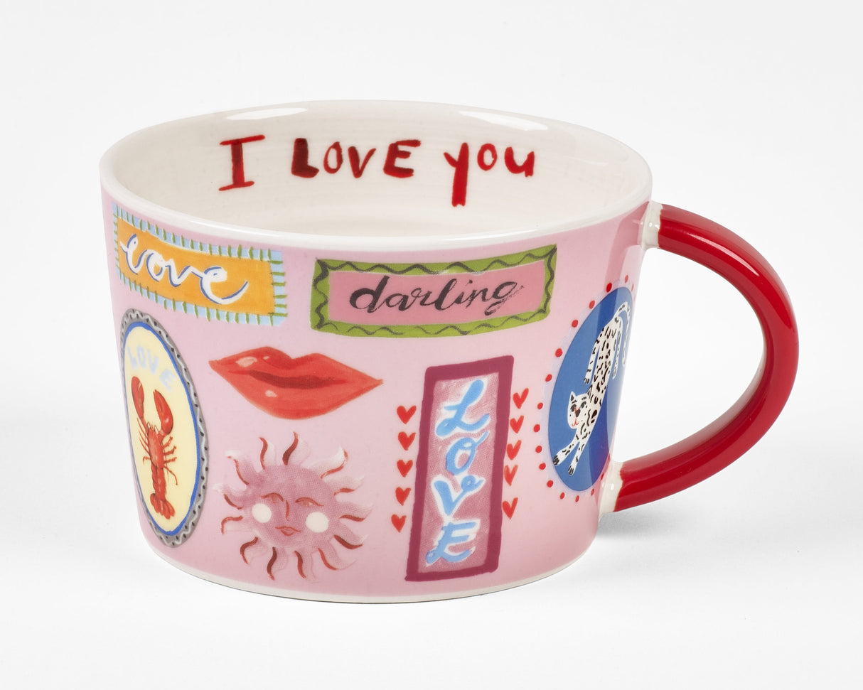 Eleanor Bowmer With Love Mugs - Set of 2