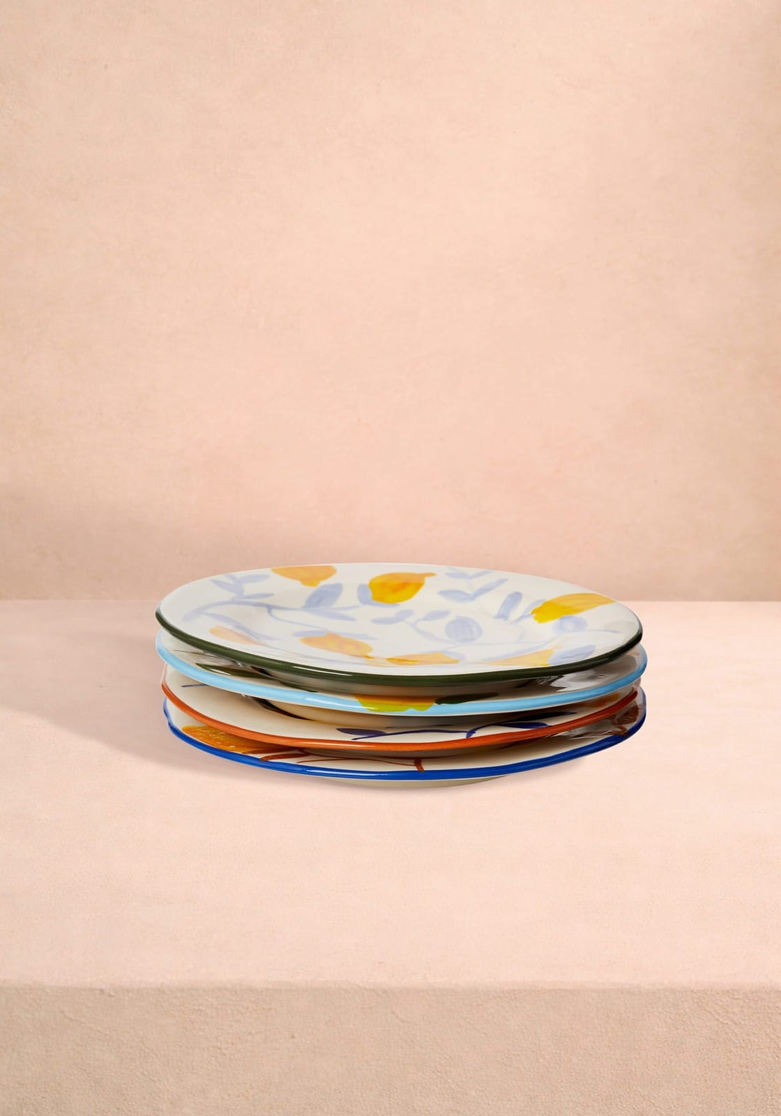 Casa by Josephine Jenno Buds in May Lunch Plates Matisse - Set of 4