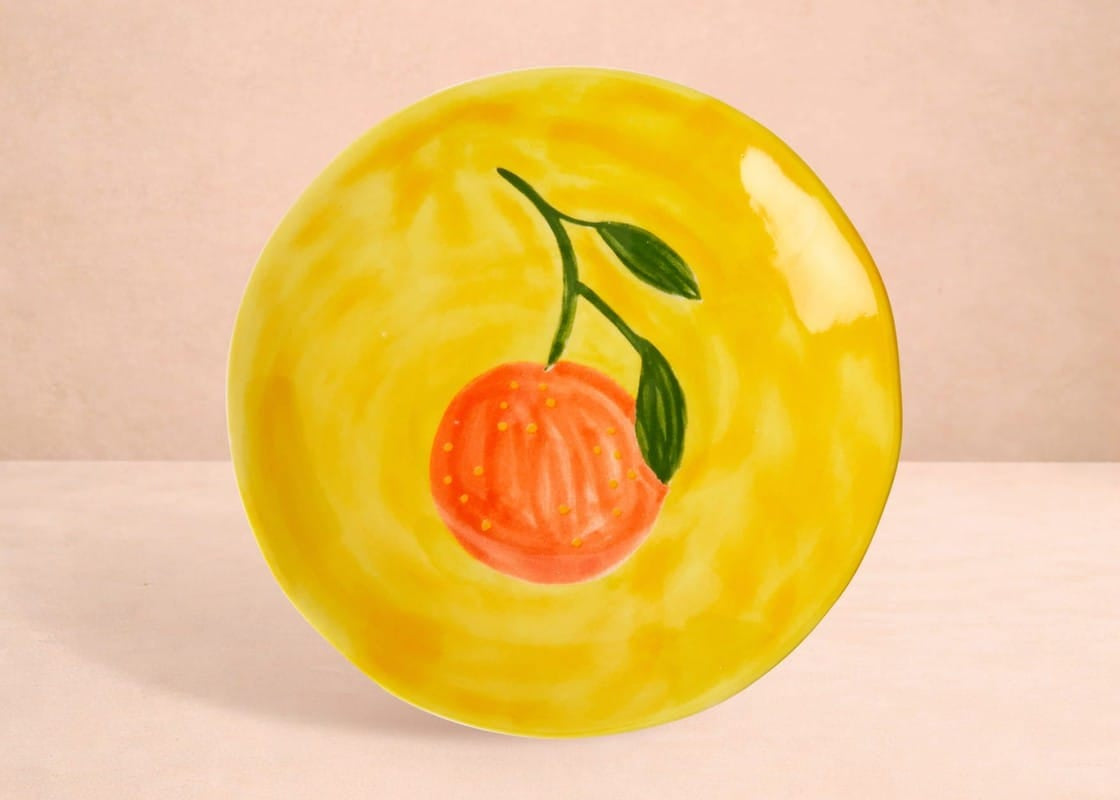 Casa by Josephine Jenno Peaches and Keen Plates - Set of 4