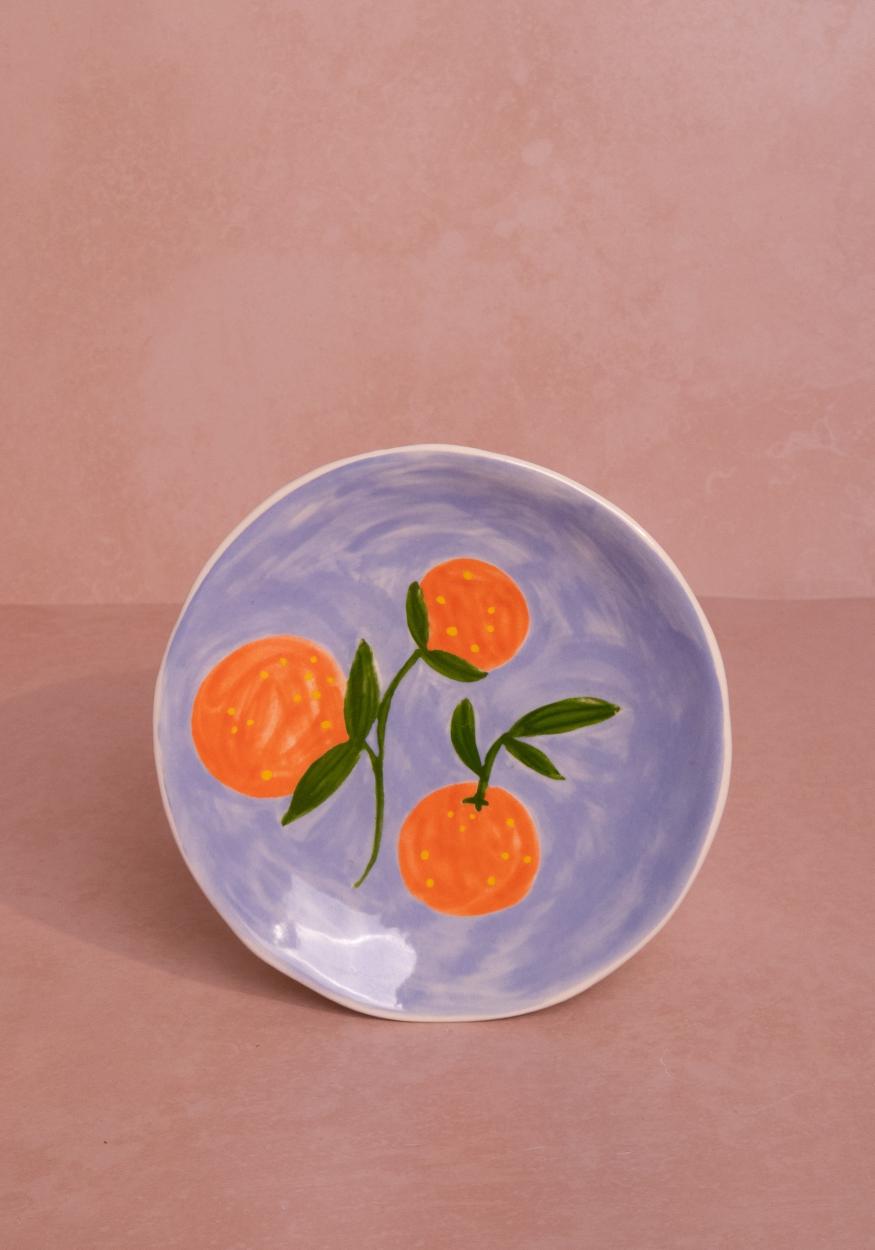 Casa by Josephine Jenno Peaches and Keen Plates - Set of 4