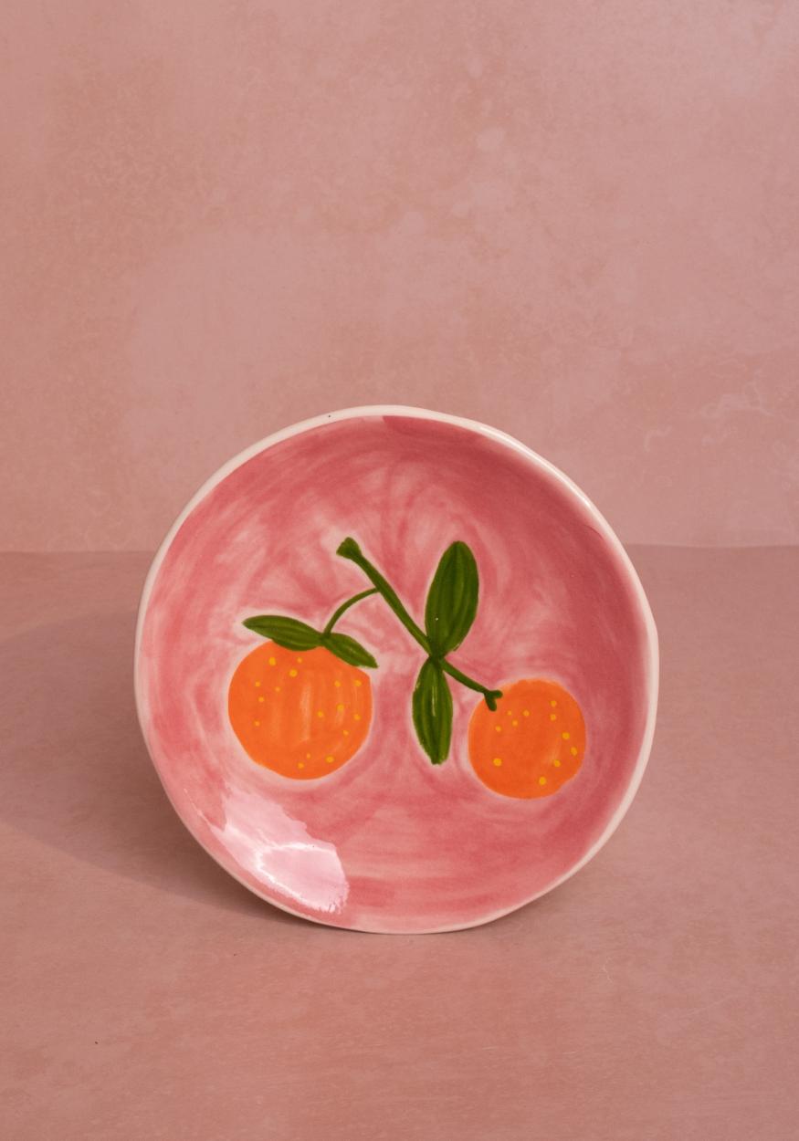 Casa by Josephine Jenno Peaches and Keen Plates - Set of 4