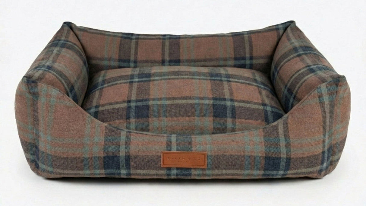 Ralph & Co Marlow Luxury Tartan Dog Bed