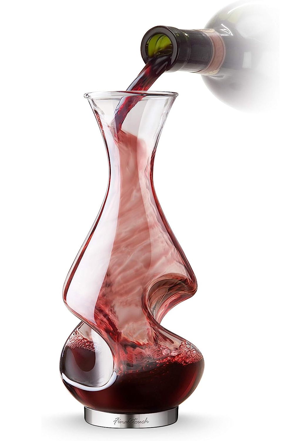 Final Touch Conundrum Wine Decanter, 375ml