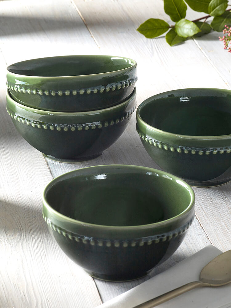 MM Living Green Bobble Cereal Bowl