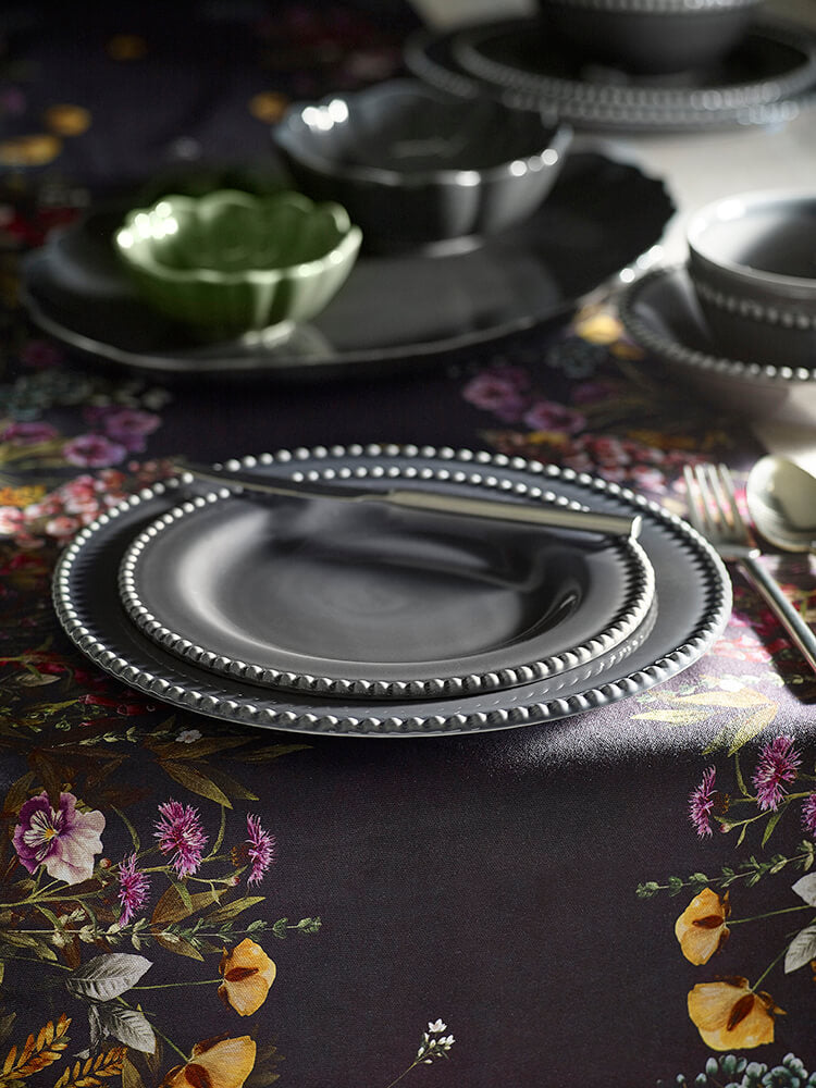 MM Living Grey Bobble Dinner Plate - 29cm