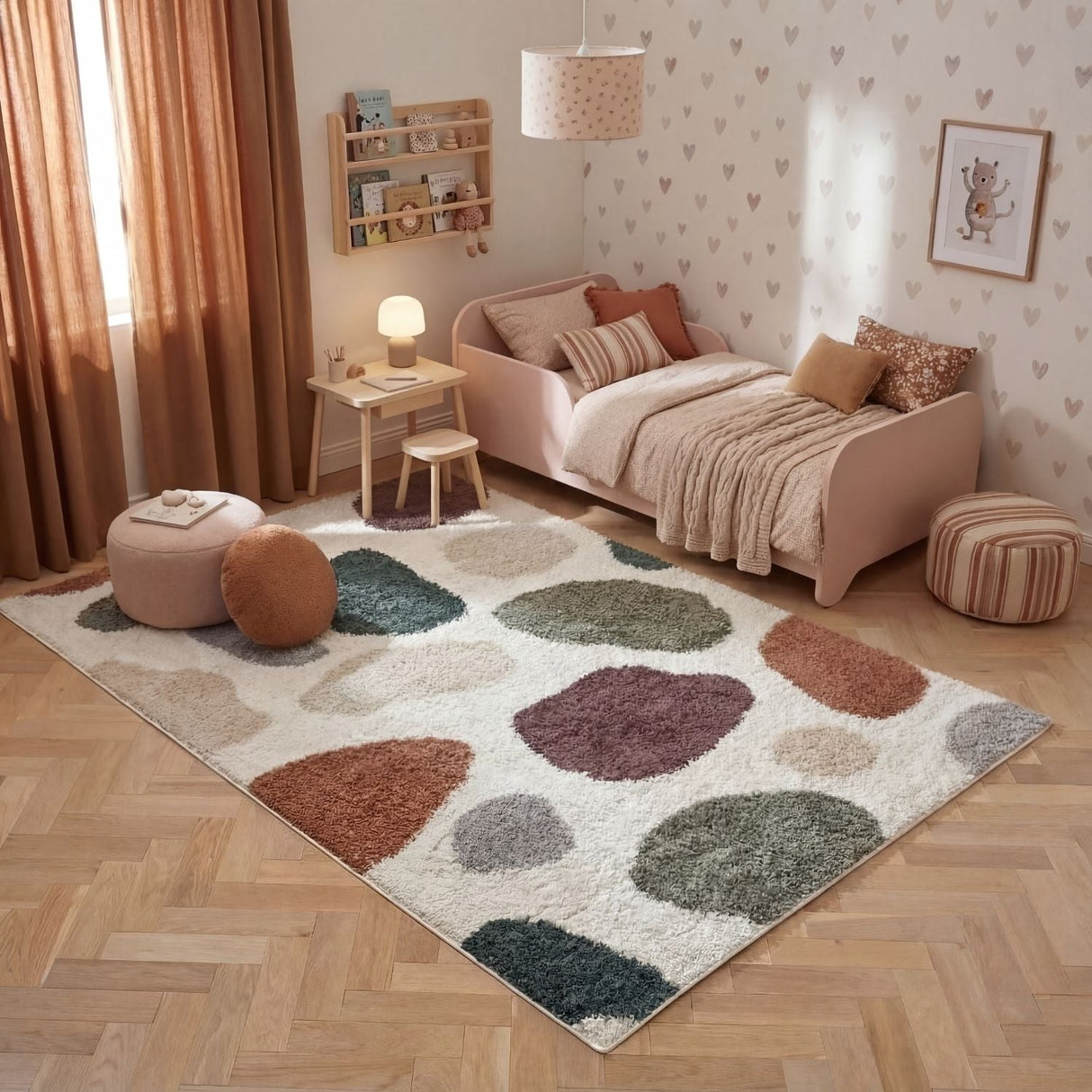 The Rugs Moodi Shaggy Multicolour Mingle Rug