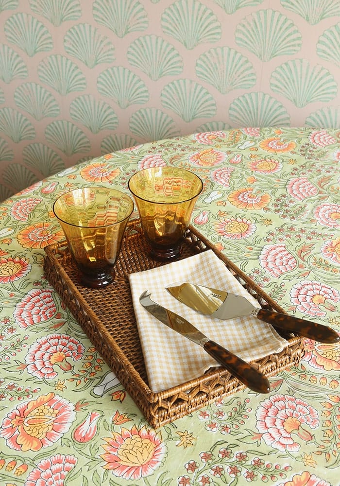 Casa by Josephine Jenno Mughal Rajan Floral Tablecloth