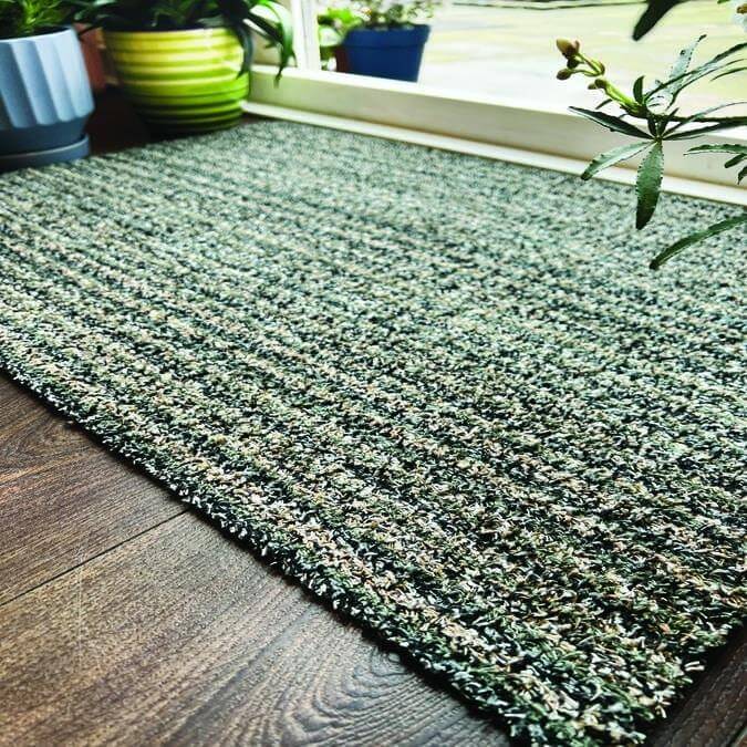 Washable Mat Stripe Design in Multicolour | The Rugs