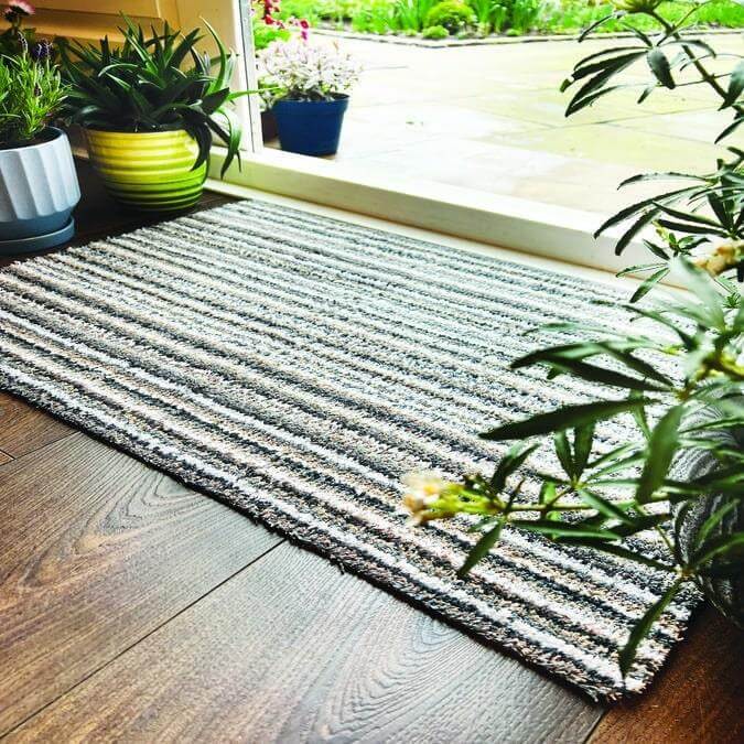 Candy Washable Mat Striped Design | The Rugs