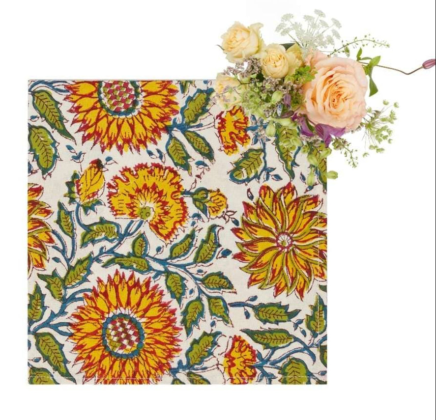 Casa by Josephine Jenno My Favourite Marigold Table Napkin - Set of 4