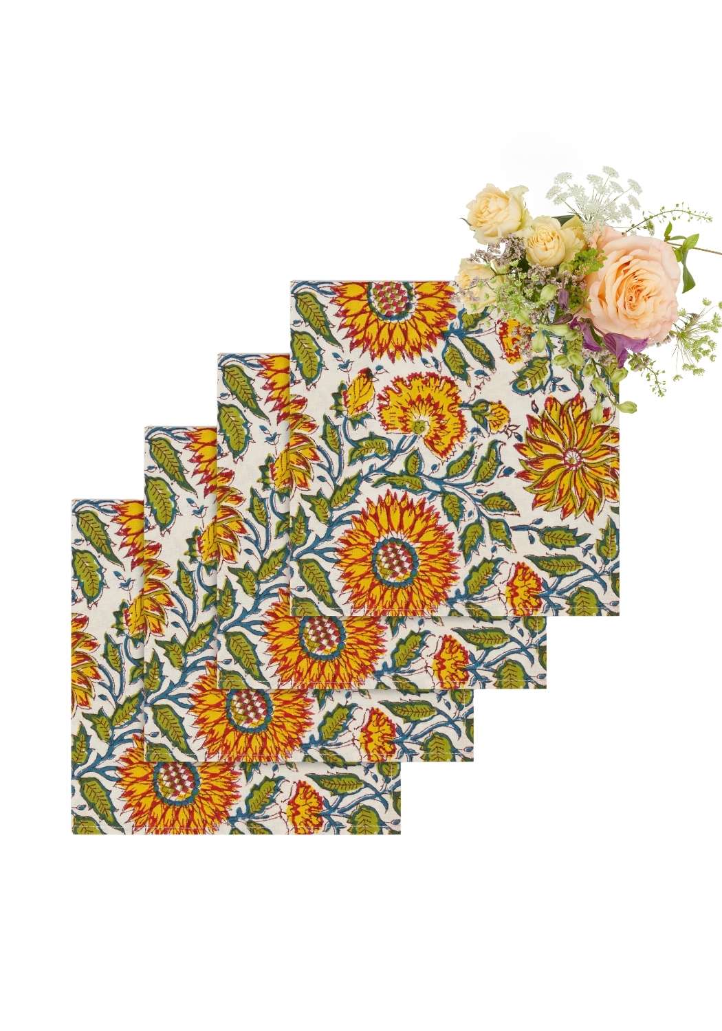 Casa by Josephine Jenno My Favourite Marigold Table Napkin - Set of 4