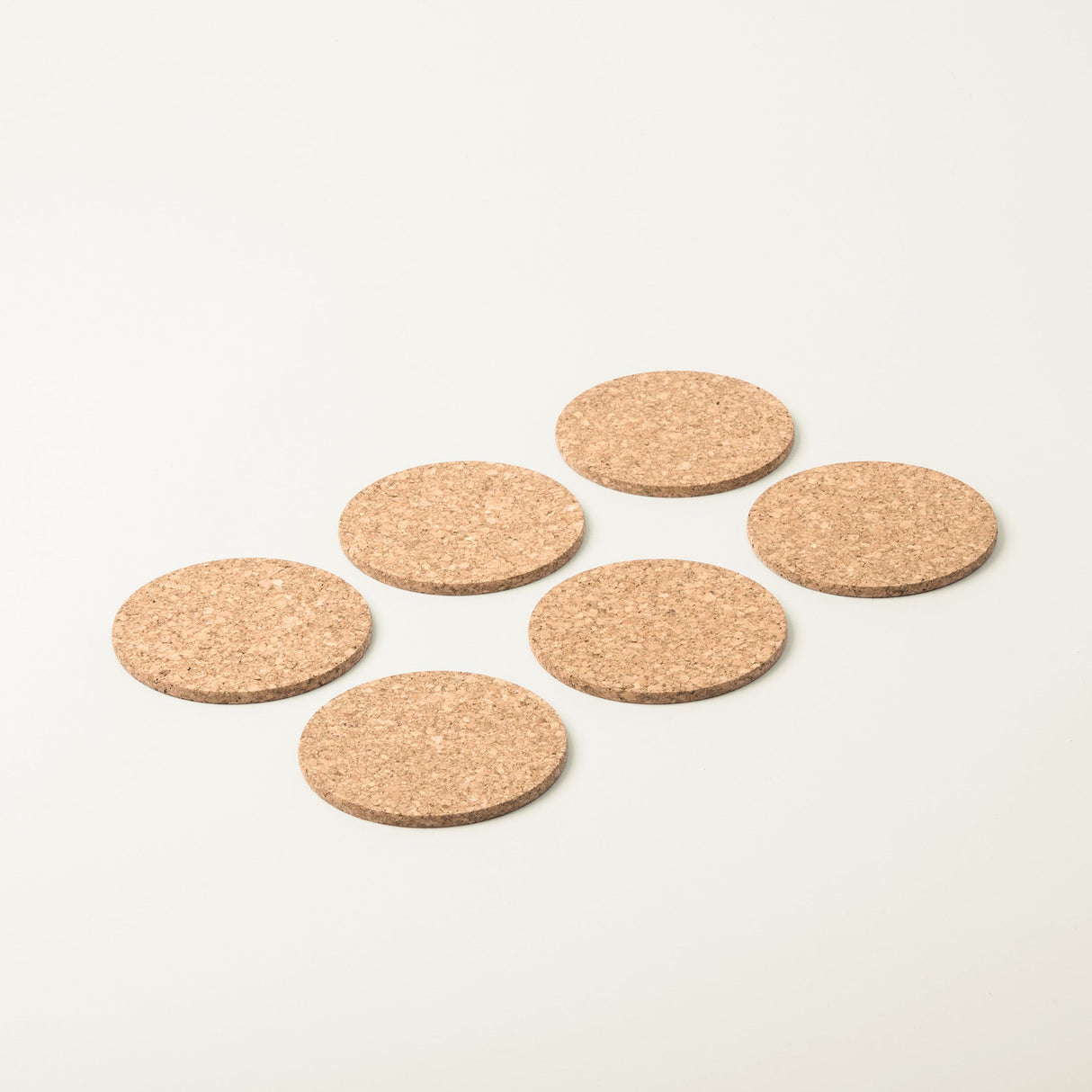 Portuguese Treasures Natural Round Cork Coasters