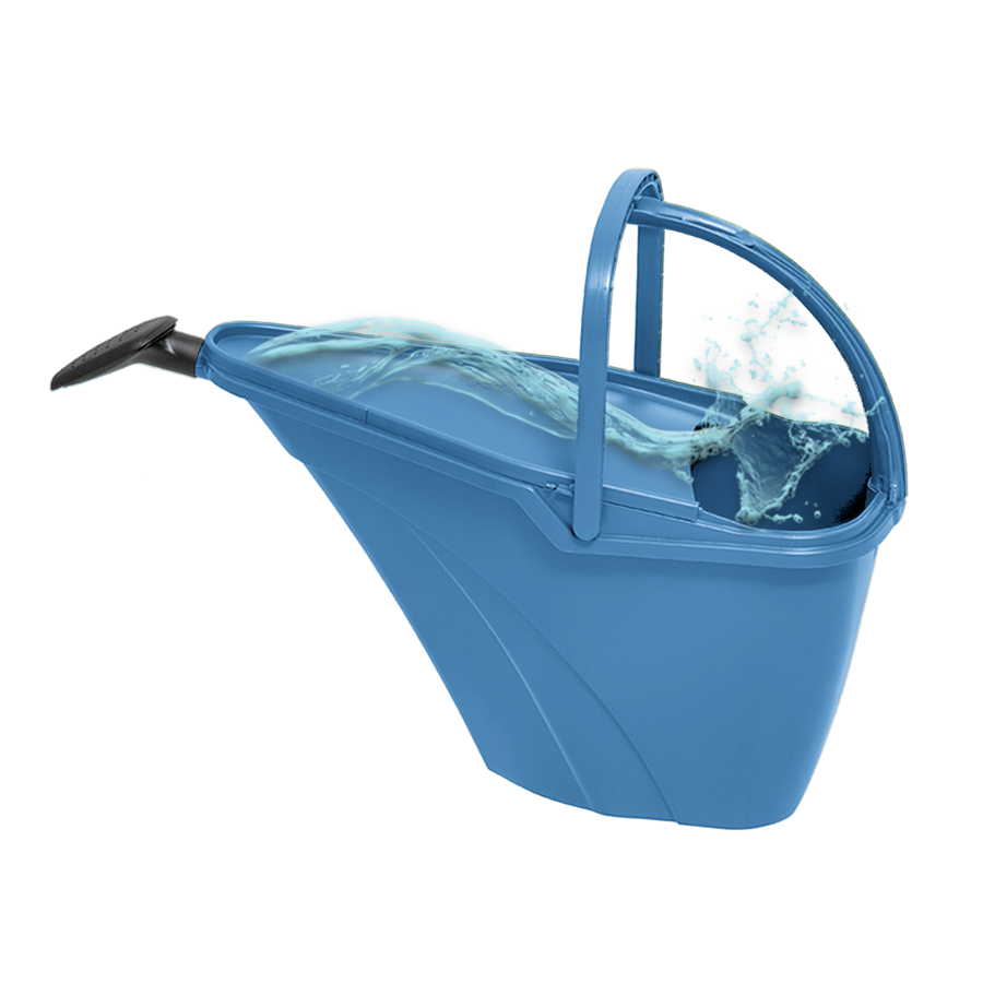 Etree Prevented Ocean Plastic™ Rain Collecting Watering Can in Ocean Blue (7 Litre)