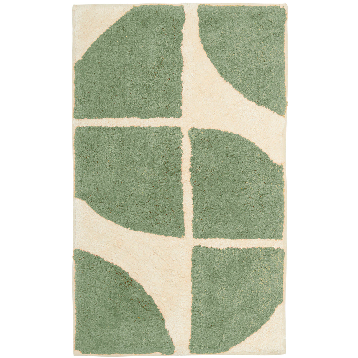Stockholm Bath Mat Cotton Floor Rug by OLIVIA ROCCO