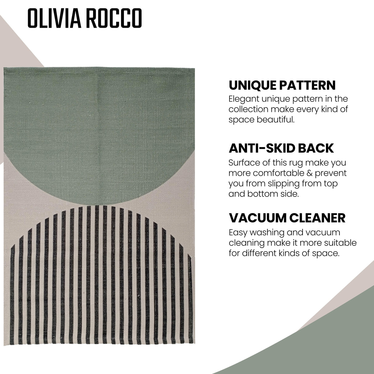 Printed Rug Amphi Design by OLIVIA ROCCO