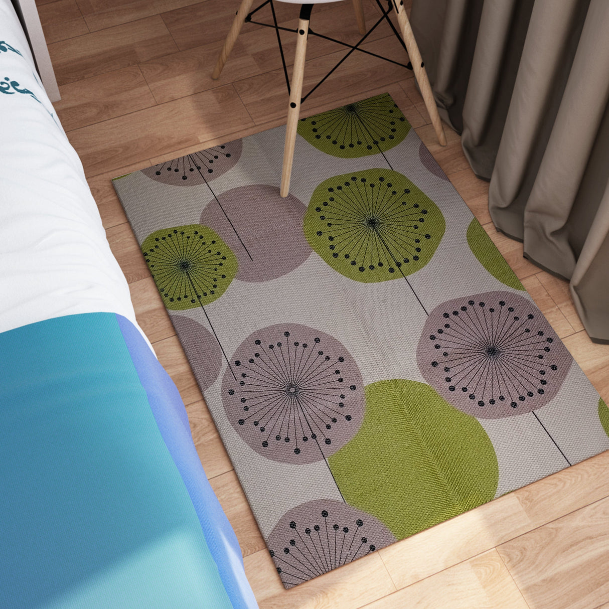 OLIVIA ROCCO Printed Rug Flor Design